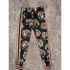 Victorious Lounge Jogger Pajama Tiger Print‎ Drawstring  Pants Youth Large 14-16